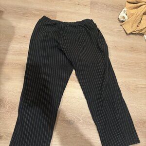 Women's High-Rise Tapered Ankle Knit Pull-On Pants - A New Day